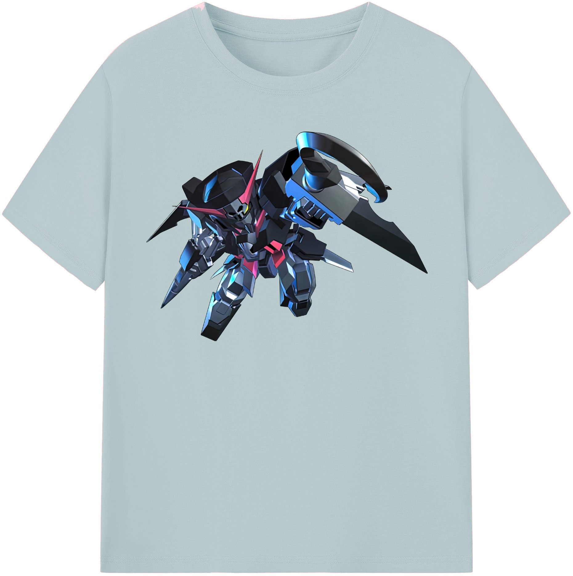 （画像用） 機動戦士ガンダム Mobile Suit Gundam 綿100％半袖Tシャツ（フロントプリント）